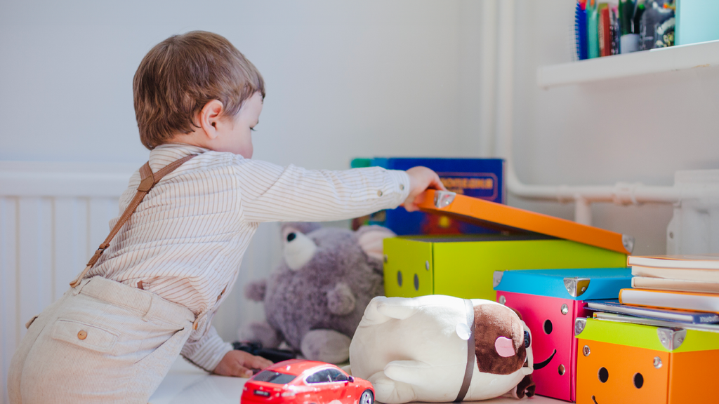 Organização de Brinquedos Após o Natal